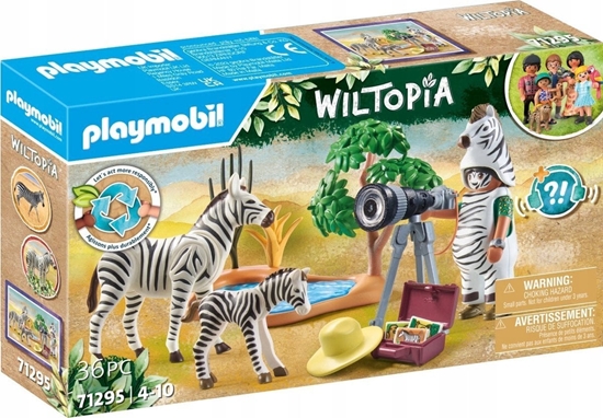Picture of Playmobil Zestaw z figurkami Wiltopia 71295 Wycieczka z fotografk zwierzt