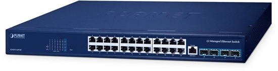 Picture of Planet 24-Port Managed Switch GS-6311-24T4X