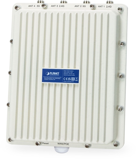 Picture of PLANET IP67 Wi-Fi 6 802.11ax, Dual 2400 Mbit/s Aluminium Obsuga PoE