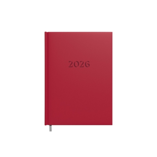 Изображение Planning notebook calendar 2026 A5 burgundy