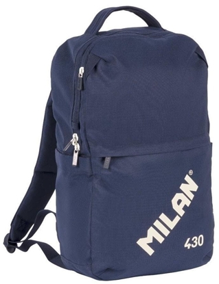 Изображение Plecak z blokowanym suwakiem 15L niebieski MILAN EDUKAMP