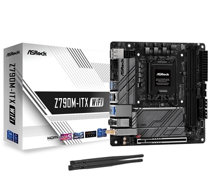 Изображение Płyta główna Z790M-ITX WIFI S1700 2DDR5 HDMI M.2 mITX 