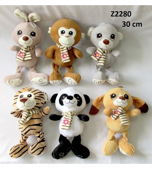 Picture of Plīša dzīvnieciņš dažādas 30 cm (Z2280) 136558