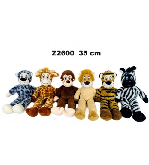 Picture of Plīša dzīvnieciņš džungļu 35 cm (Z2600) dažādas 168337