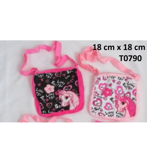 Picture of Plīša mugursoma Zirgs 18x18 cm (T0790) 139672-1