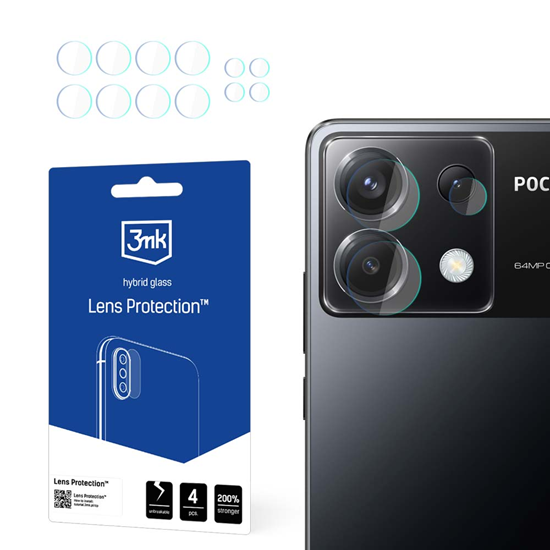 Picture of Poco X6 5G - 3mk Lens Protection™ screen protector
