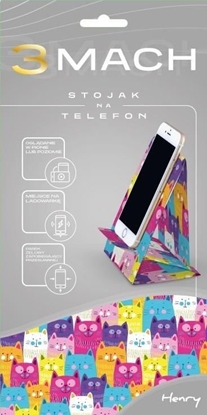 Picture of Podstawka HENRY 3MACH Stojak na telefon - Koty