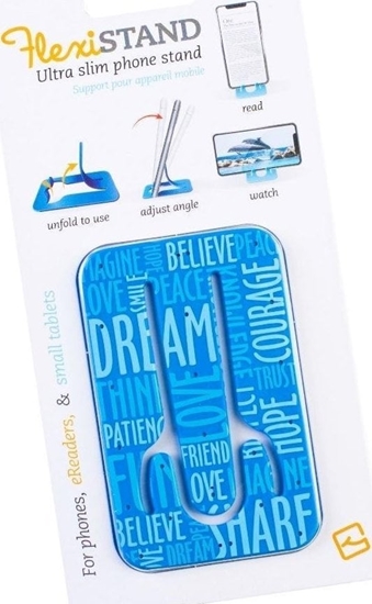Изображение Podstawka Thinking Gifts FlexiStand podstawka pod telefon - Blue Words