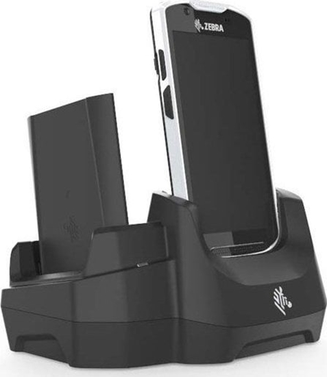 Picture of Zebra CRD-TC5X-2SETH-02 Organizery do stacji adujcej Wolnostojcy Plastik Czarny