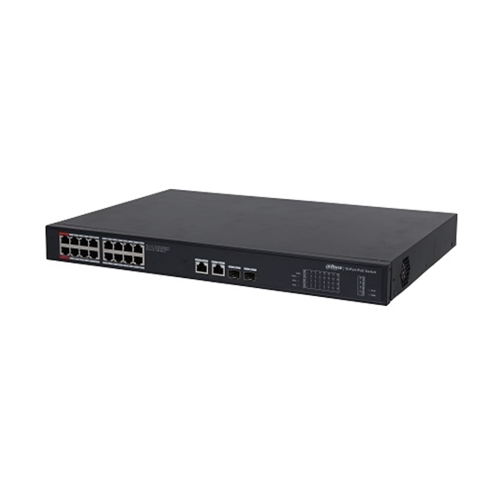 Picture of PoE switch 1000Mbps 16+2G uplink