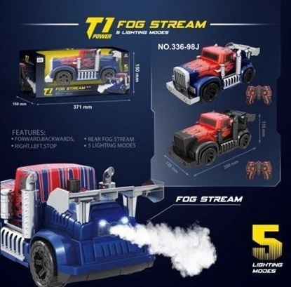 Изображение Pojazd R/C + ?ad + dym + 5 ?wiate?