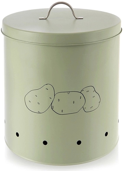 Picture of Pojemnik na warzywa i owoce metalowy zielony GREENISH 8,7 l