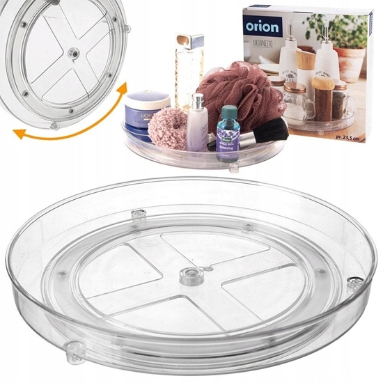 Изображение Pojemnik Tacka Podstawka Organizer Obrotowy ORION 27 cm