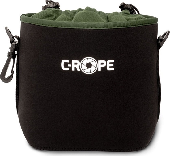 Изображение Pokrowiec Apple C-ROPE Kamerabeutel V2 Schwarz  Variation: M  17x18x12cm retail