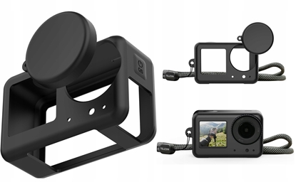 Attēls no Pokrowiec Futera Case Etui + Pasek + Dekielek Do Dji Osmo Action 5 Pro / 4 / 3 / S6-ptc-011-tdj