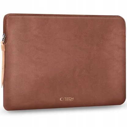 Attēls no Pokrowiec Tech-Protect Fleece Laptop 13-14 Brown