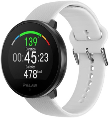 Picture of Polar Unite White S-L Silicone Wristband with Pin Buckle