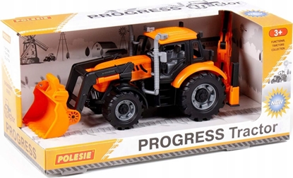 Attēls no Polesie TRAKTOR KOPARKOLADOWAR 31X15X15 PROGRES POM WAD8
