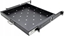 Изображение Qoltec Póka Qoltec do szafy RACK z uchwytem | 600*600 | Wysuwana | Czarna