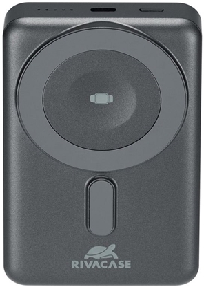 Attēls no POWER BANK WRL 10000MAH/MAGSAFE+IWATCH VA2608 RIVACASE