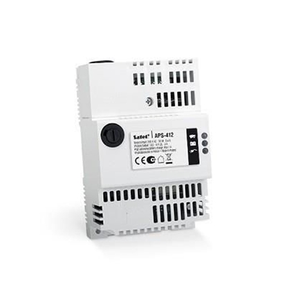 Attēls no POWER SUPPLY 12VDC 4A DIN/APS-412 SATEL