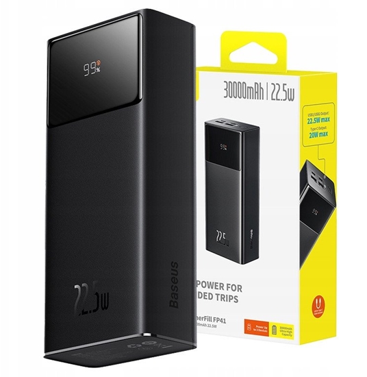 Picture of Powerbank Baseus EnerFill FP41 30000mAh Czarny