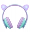 Picture of PowerLocus P2 Kids Headphones purple/turquoise with Ears