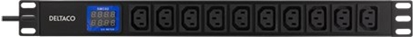 Attēls no POWERWALKER PDU LC-16A 10x IEC C13 IEC C20 Eingang -Z-