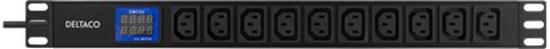 Изображение POWERWALKER PDU LC-16A 10x IEC C13 IEC C20 Eingang -Z-