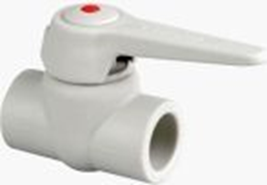 Изображение PP-R Lodveida krāns Ø63 Pipelife