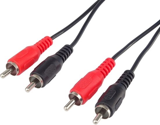 Изображение PREMIUMCORD Kabel audio 2x Cinch - 2x Cinch (RCA, M/M) 3m