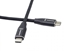 Attēls no PREMIUMCORD Kabel USB-C M/M, 240W 480Mbps erný bavlnný oplet, 1,5m