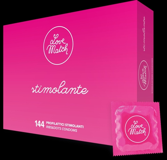 Picture of PREZERWATYWY-LOVE MATCH STIMOLANTE - 144 PACK