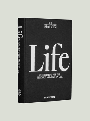 Изображение Printworks Printworks CoffeeTable PhotoBook Life Black
