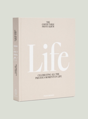 Изображение Printworks Printworks Coffetable Photo album Life Beige
