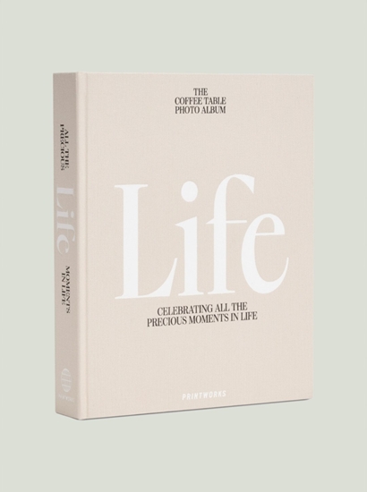 Изображение Printworks Printworks Coffetable Photo album Life Beige