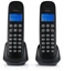 Изображение PROFOON PDX-320 - DECT-Telefon mit 2 Mobilteilen, schwarz