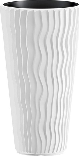 Picture of Prosperplast Donica doniczka Sandy Slim biaa