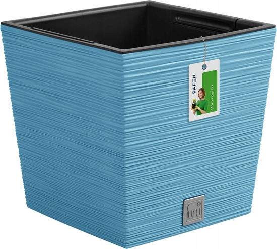 Picture of Prosperplast Doniczka na kwiaty Donica Furu DFS240 Niebieska