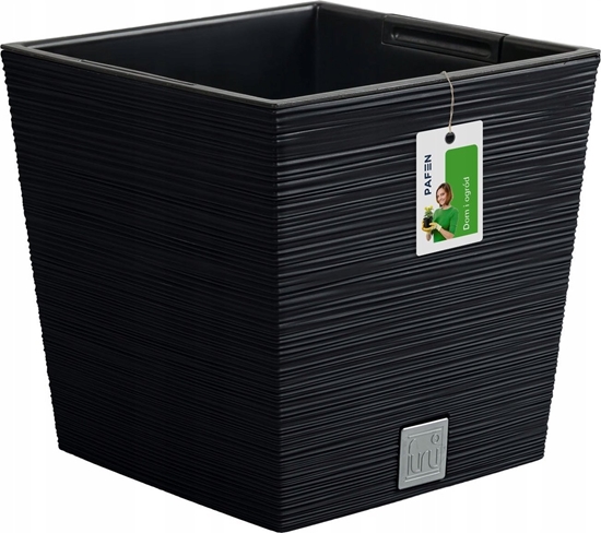 Picture of Prosperplast Doniczka na kwiaty Donica Furu DFS300 antracytowy