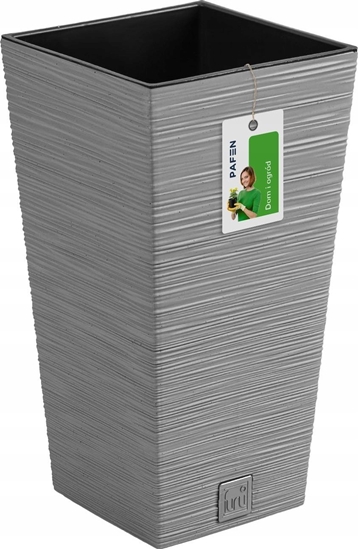 Picture of Prosperplast Doniczka na kwiaty Donica Furu DFSH200 Szara beton