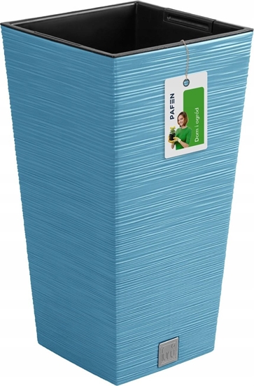 Picture of Prosperplast Doniczka na kwiaty Donica Furu DFSH300 Niebieska