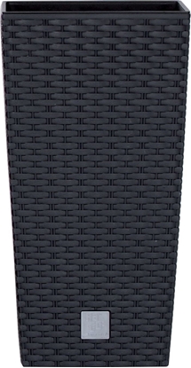 Изображение Prosperplast Doniczka Rato square wysoko 50cm - antracytowy