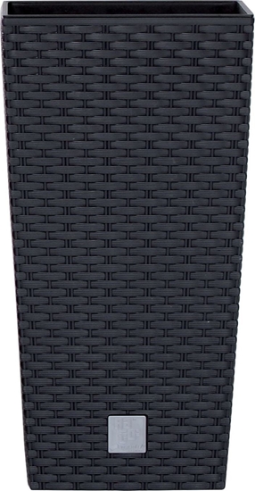 Изображение Prosperplast Doniczka Rato square wysoko 50cm - antracytowy