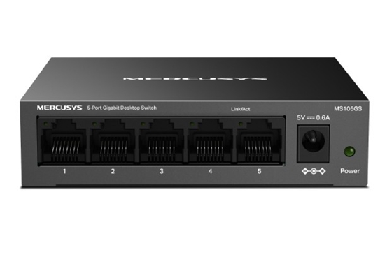 Изображение Przełącznik 5-Port Gigabit Desktop Switch        PORT: 5× Gigabit Ports MS105GS              