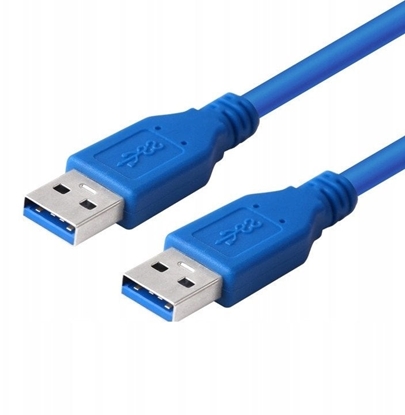 Attēls no Kabel USB USB-A - USB-A 1.8 m Czarny (USB3.0-WW/1.8M)