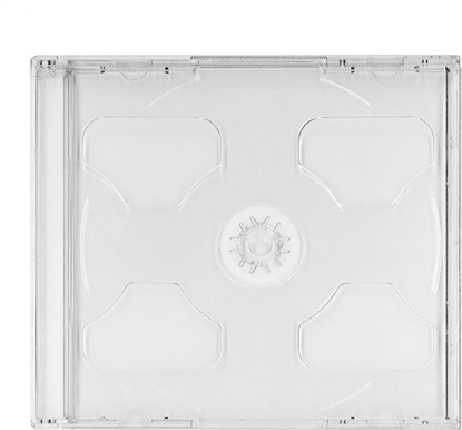 Attēls no PUDEKO JEWEL CASE 2 CD CLEAR 44845