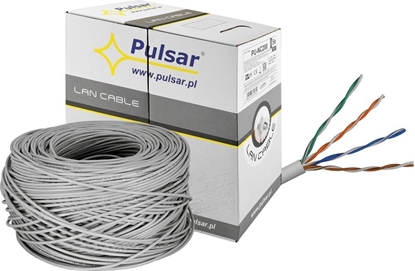 Attēls no Pulsar Kabel Ethernet skrtka LAN cat 5e 305m 0,45 NC200