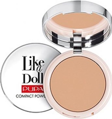 Attēls no Pupa Like a Doll Compact Powder Puder do twarzy 005 Golden Honey 10g