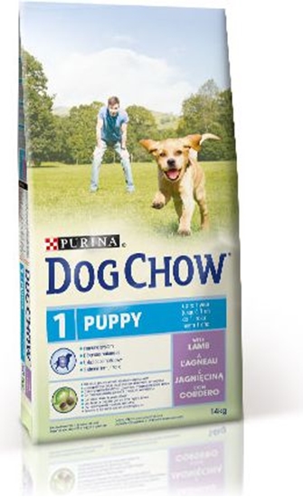 Изображение Purina Jagnicina Dog Chow Puppy 14kg